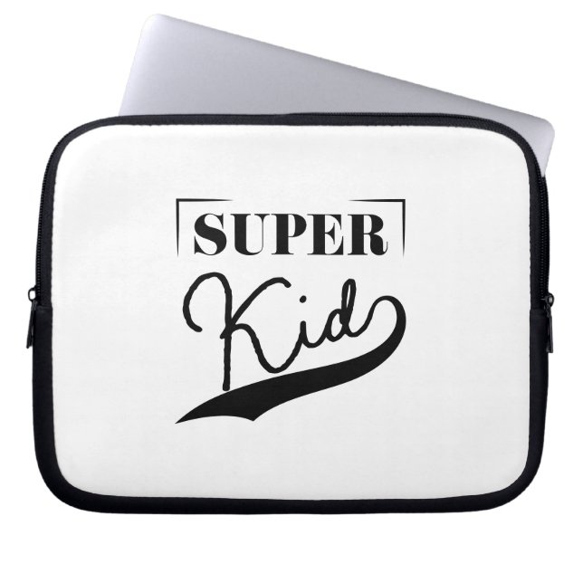Super Kid Laptop Sleeve (Front)