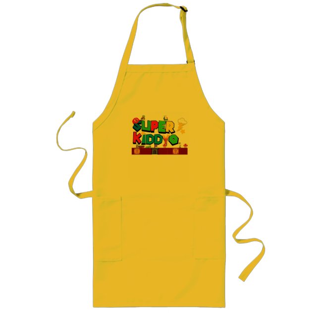 Super Kid Long Apron (Front)