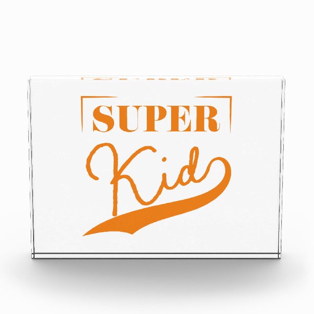 Super Kid Photo Block (Front)