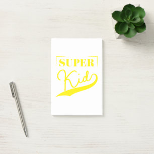 Super Kid Post-it Notes