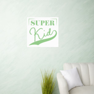 Super Kid Wall Decal