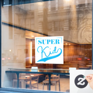 Super Kid Window Cling