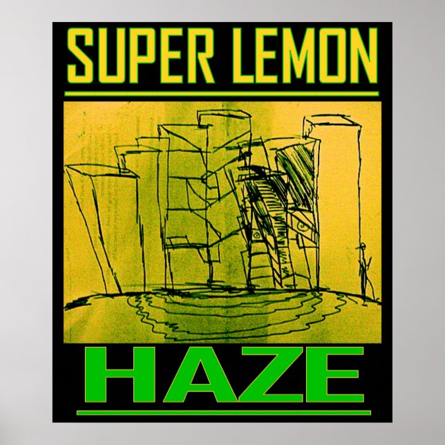 SUPER LEMON HAZE POSTER (Front)