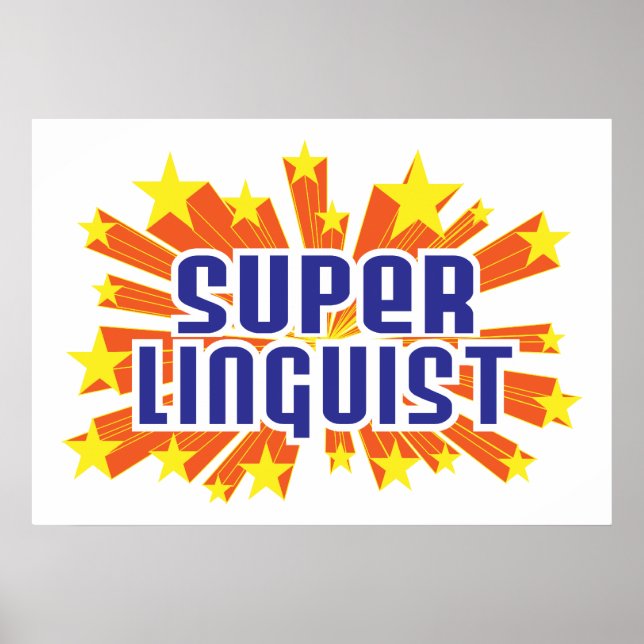 Super Linguist Poster (Front)