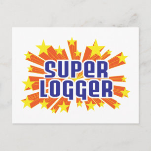 Super Logger Postcard