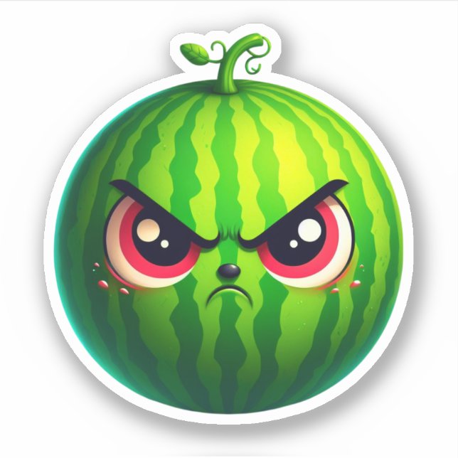 super mad watermelon fruit (Front)