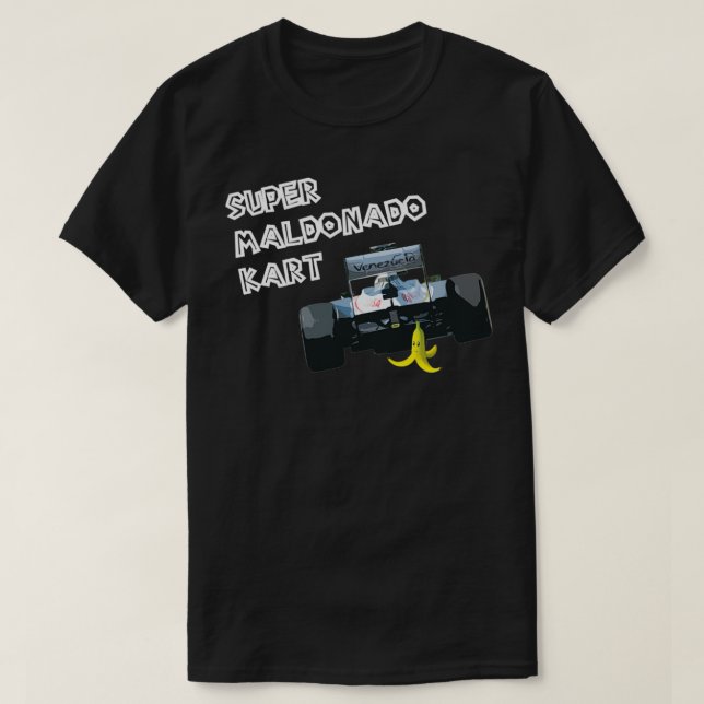 Super Maldonado Kart Classic TShirt (Design Front)