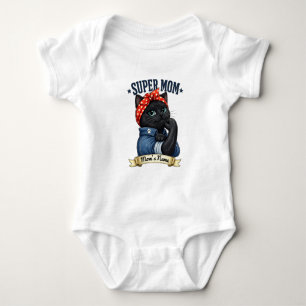 Super Mama Black Cat – Mother’s Day Shirt