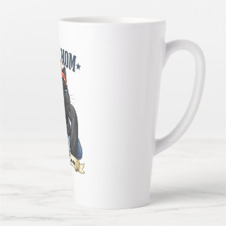 Super Mama Black Cat – Mother’s Day Shirt Latte Mug