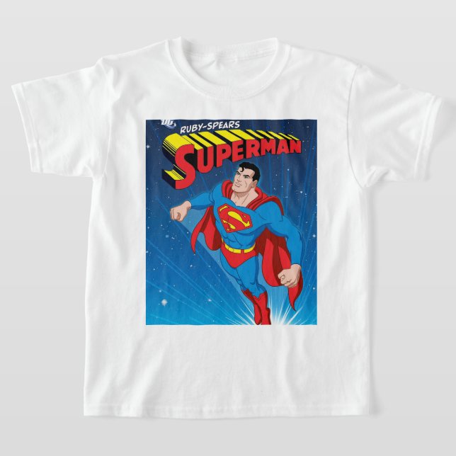 Super Man T-Shirt for kids  (Laydown)