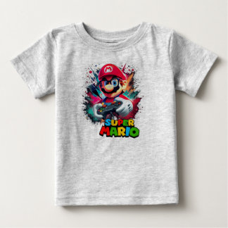 Super Mario realistic Baby T-Shirt