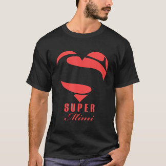Super Mimi Superhero Mimi T Shirt Gift Mother Fath