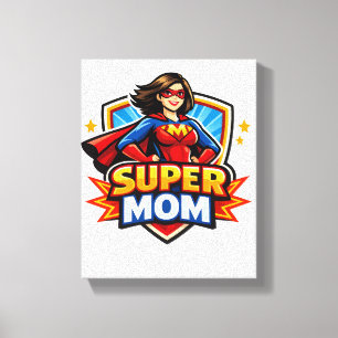 Super Mom Canvas Print