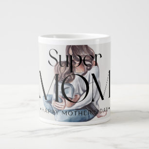 Super Mom Coffee Mug – Empowering Mom Drinkware