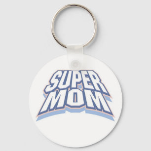 SUPER MOM KEY RING
