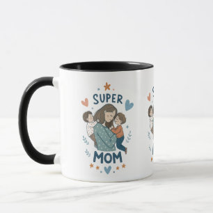 "Super MOM" Mug - Celebrate Motherhood Every Day