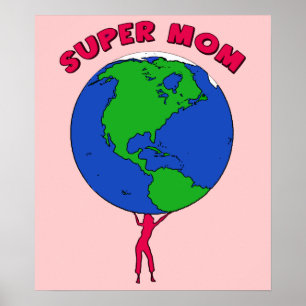 SUPER MOM POSTER