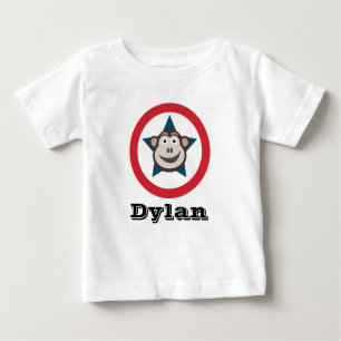 Super Monkey Gerber Cotton Shorr-Sleeved Vest Baby T-Shirt