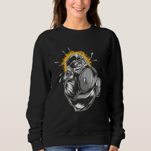 Super Monkey Gym Design Sweatshirt