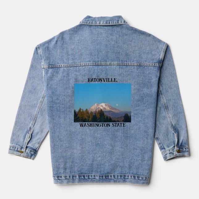 Super Moon 2014 Denim Jacket (Back)