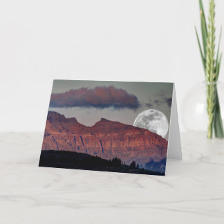 Super Moon Note Card