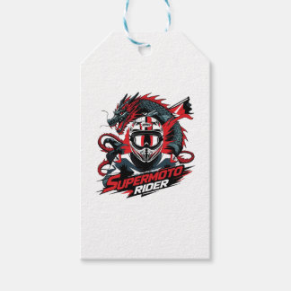 Super Moto Rider � Motorcycle Gift Tags