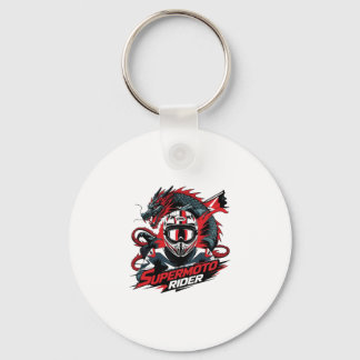 Super Moto Rider � Motorcycle Key Ring