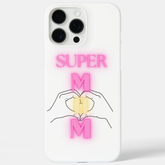 Super mum best gift for mummy  Case-Mate iPhone case (Back)