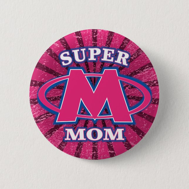 Super Mum Button (Front)