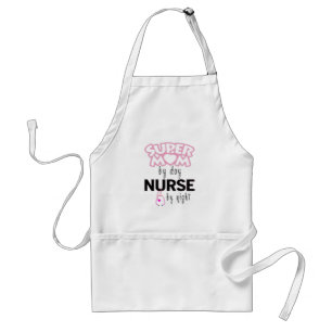 Super Mum by Day Nurse by Night Standard Apron