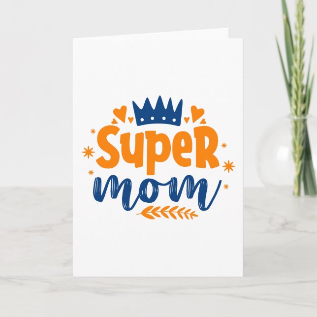 Super Mum Card (Front)