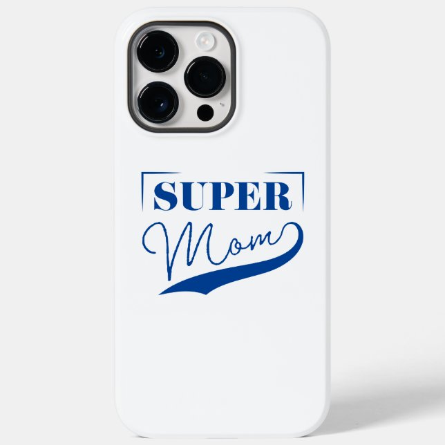 Super Mum Case-Mate iPhone Case (Back)