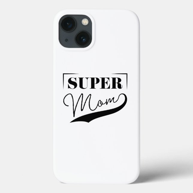 Super Mum Case-Mate iPhone Case (Back)