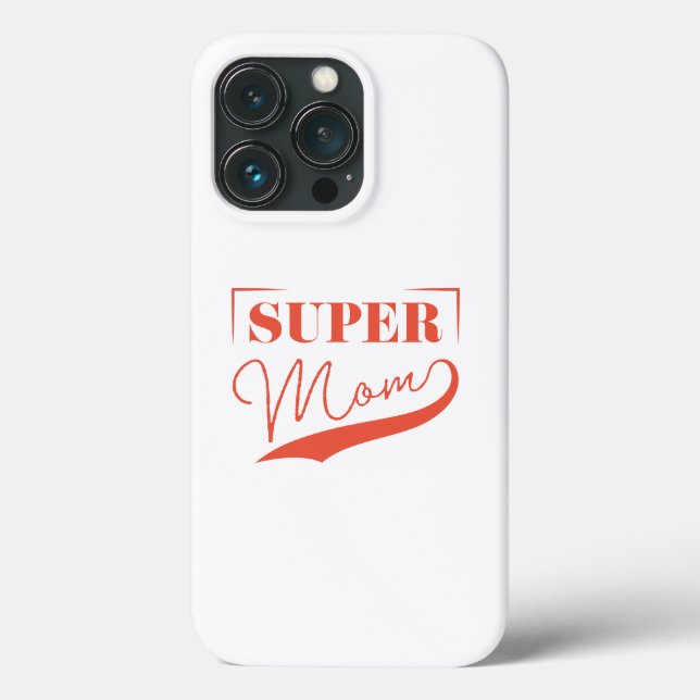 Super Mum Case-Mate iPhone Case (Back)