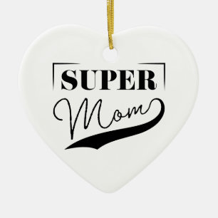 Super Mum Ceramic Tree Decoration