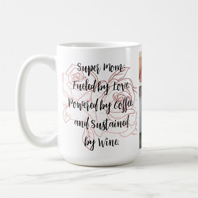 Super Mum Coffee Mug (Left)