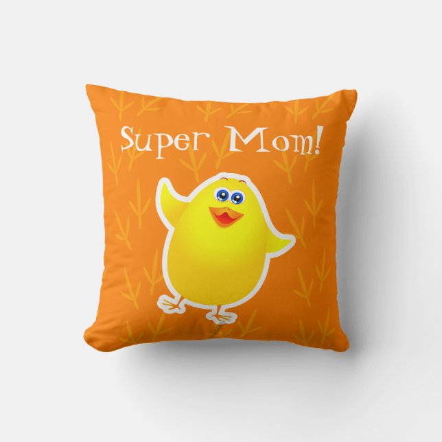 Super Mum!  Cushion (Front)
