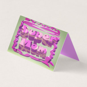 Super Mum design for Mothers day and birthdays    