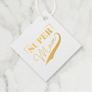 Super Mum Favour Tags