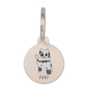 Super Mum Floral Heart Personalised Pet ID Tag