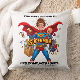 Super Mum Funny Mother's Day Cushion