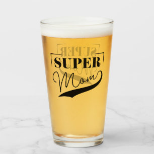 Super Mum Glass