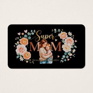 Super Mum Greeting Card 💖Profile Card