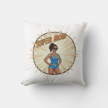 Super Mum Hero Comic Book Style Mother's Day Gift