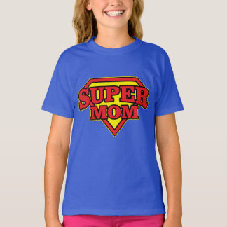Super Mum Hero Design T-Shirt
