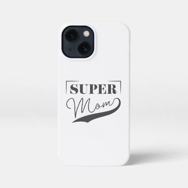 Super Mum iPhone Case (Back)