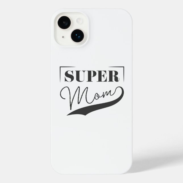 Super Mum iPhone Case (Back)