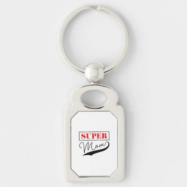 Super Mum Key Ring (Front)