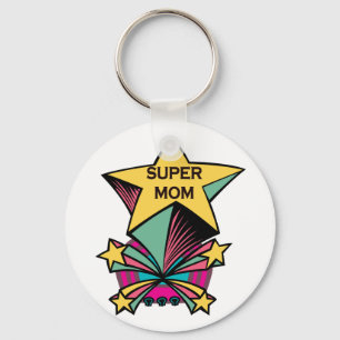 Super Mum Key Ring
