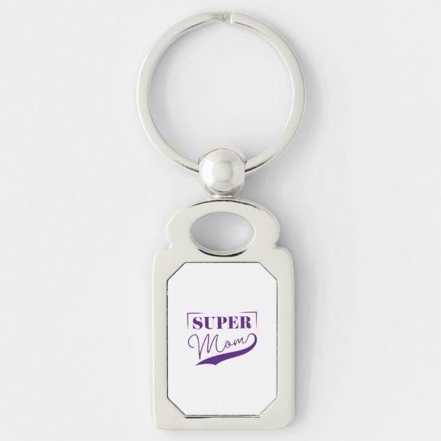 Super Mum Key Ring (Front)